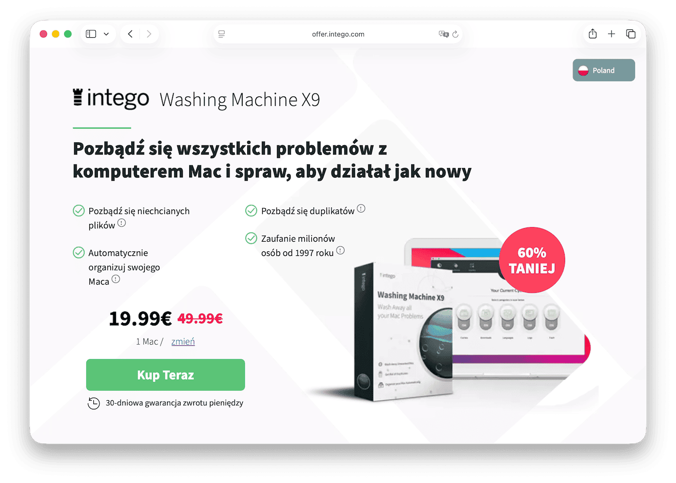 Mac Washing Machine X9