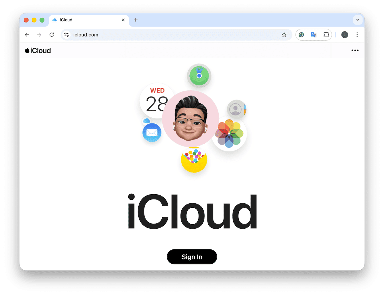 Official iCloud website