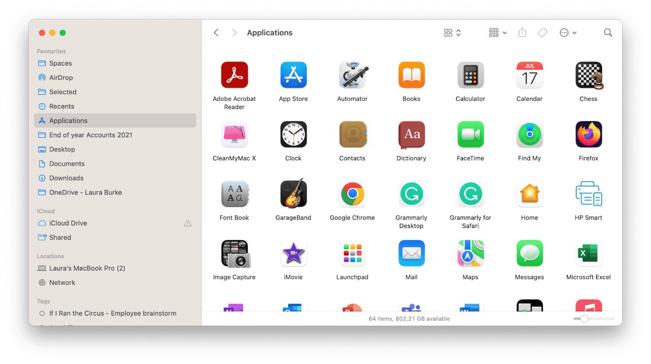 C&oacute;mo eliminar aplicaciones no usadas de un Mac