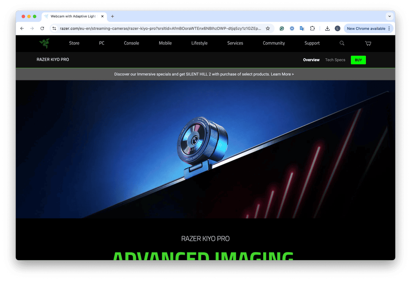 Razer Kiyo Pro webcamera