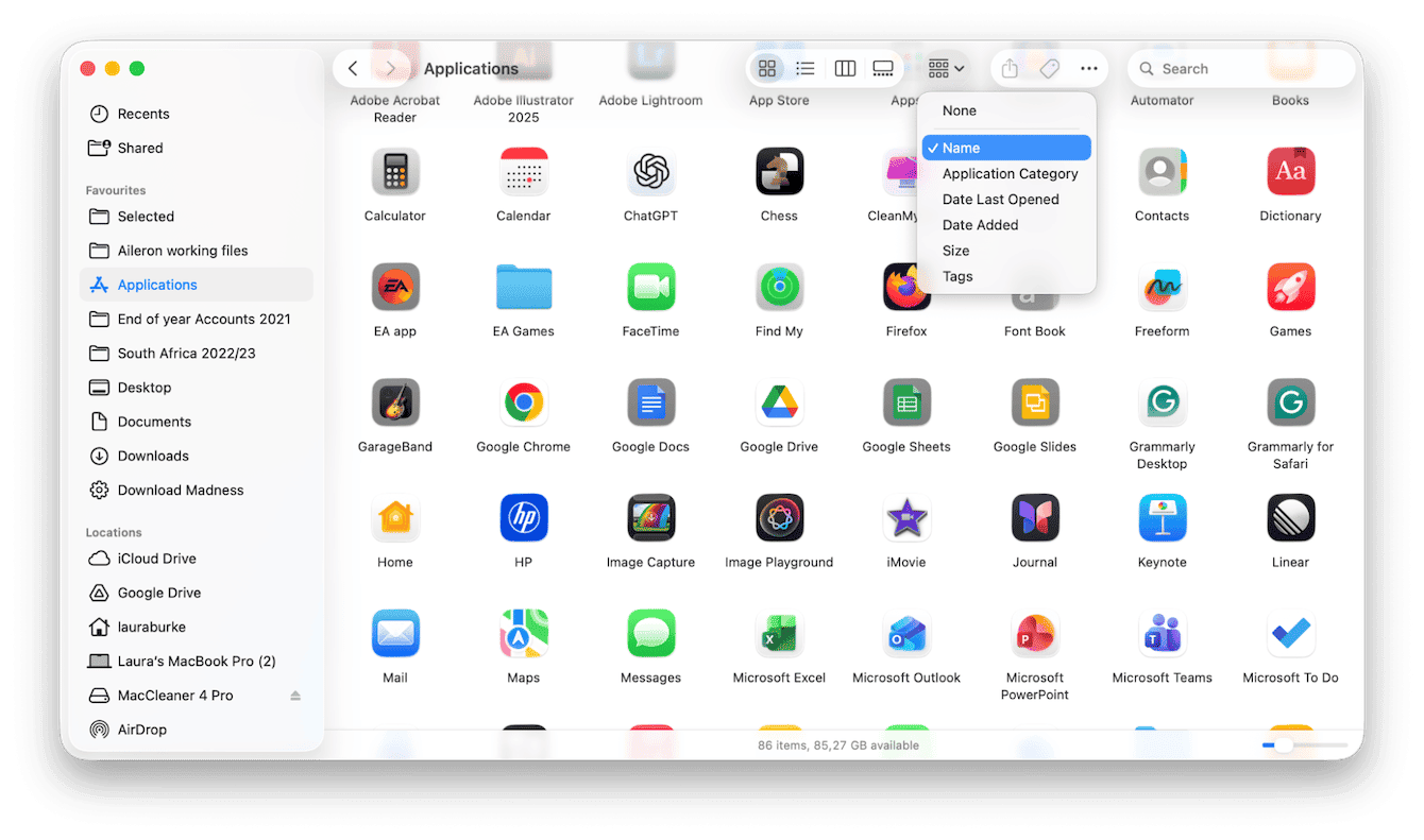 How to browse in Finder on Mac