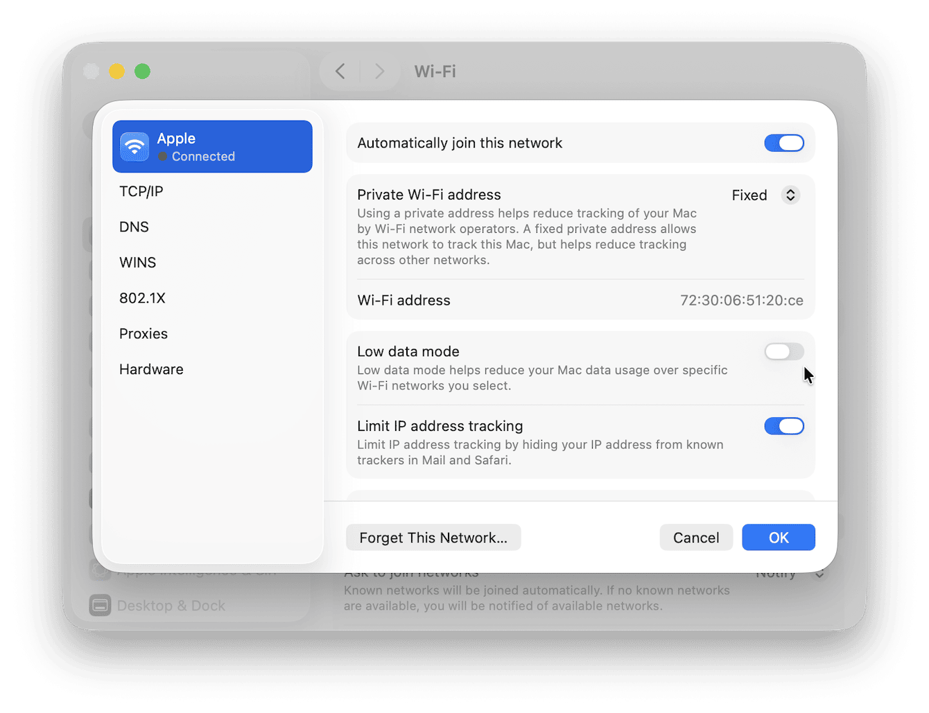 Low data mode issues