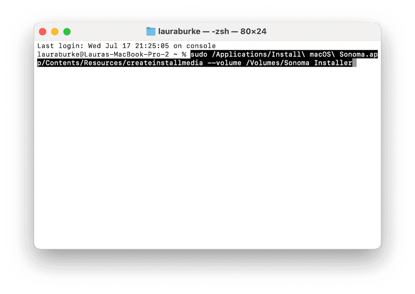 How to create a bootable installer