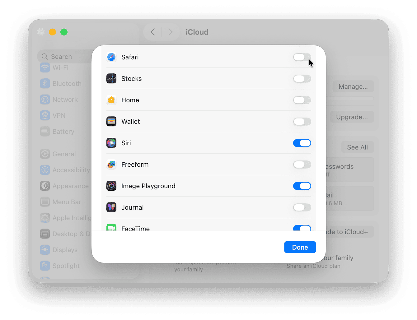 How to clear iCloud tabs showing old tabs