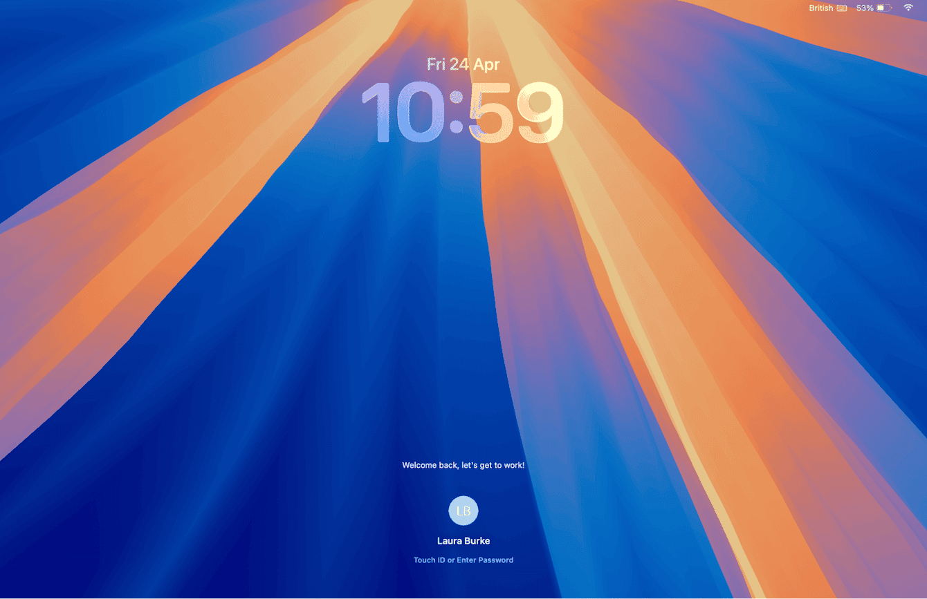 When you press Control - Command - Q,&nbsp; you lock your Mac screen, then you can just switch user from the bottom of the screen
