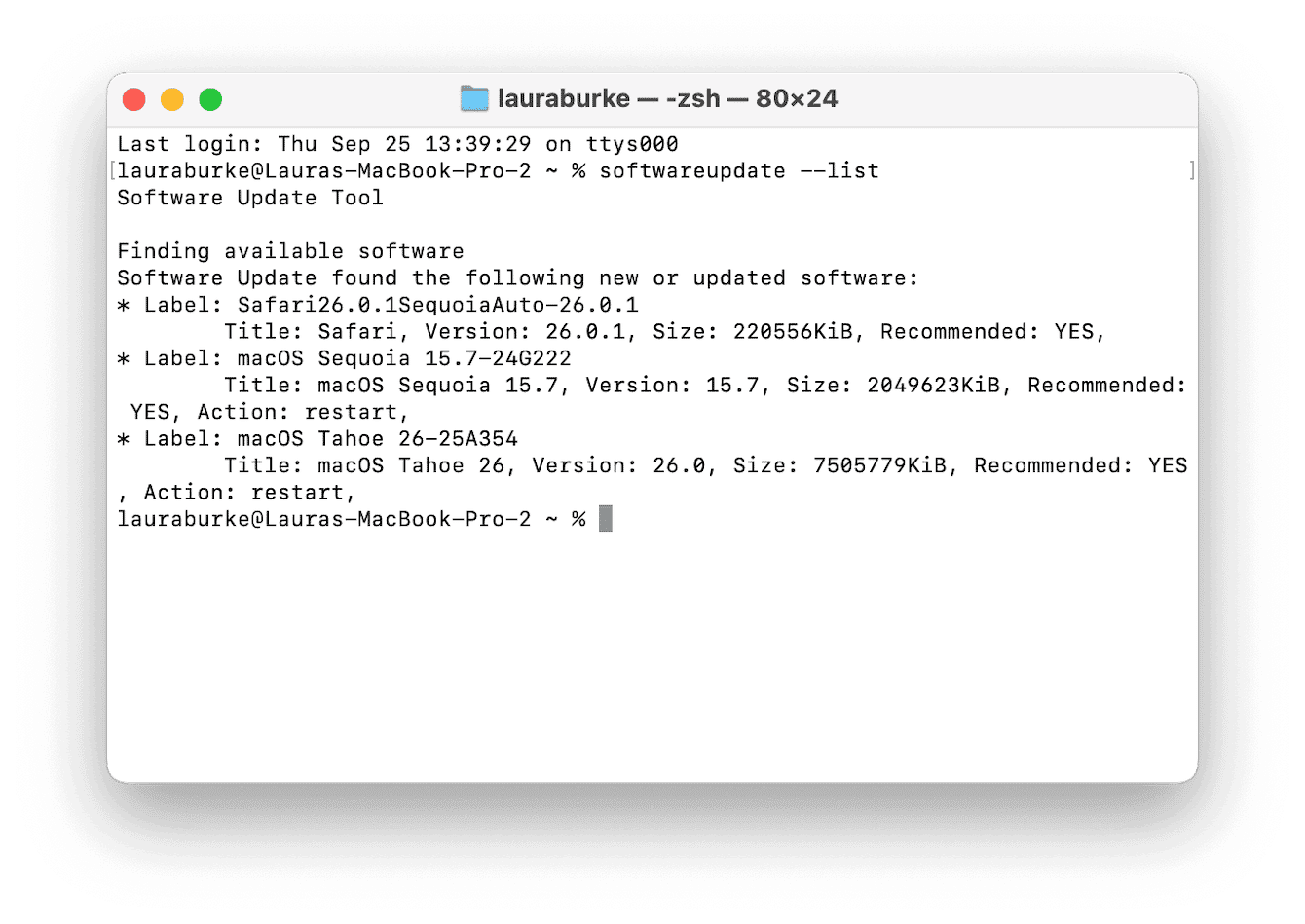 Get the macOS Tahoe update file