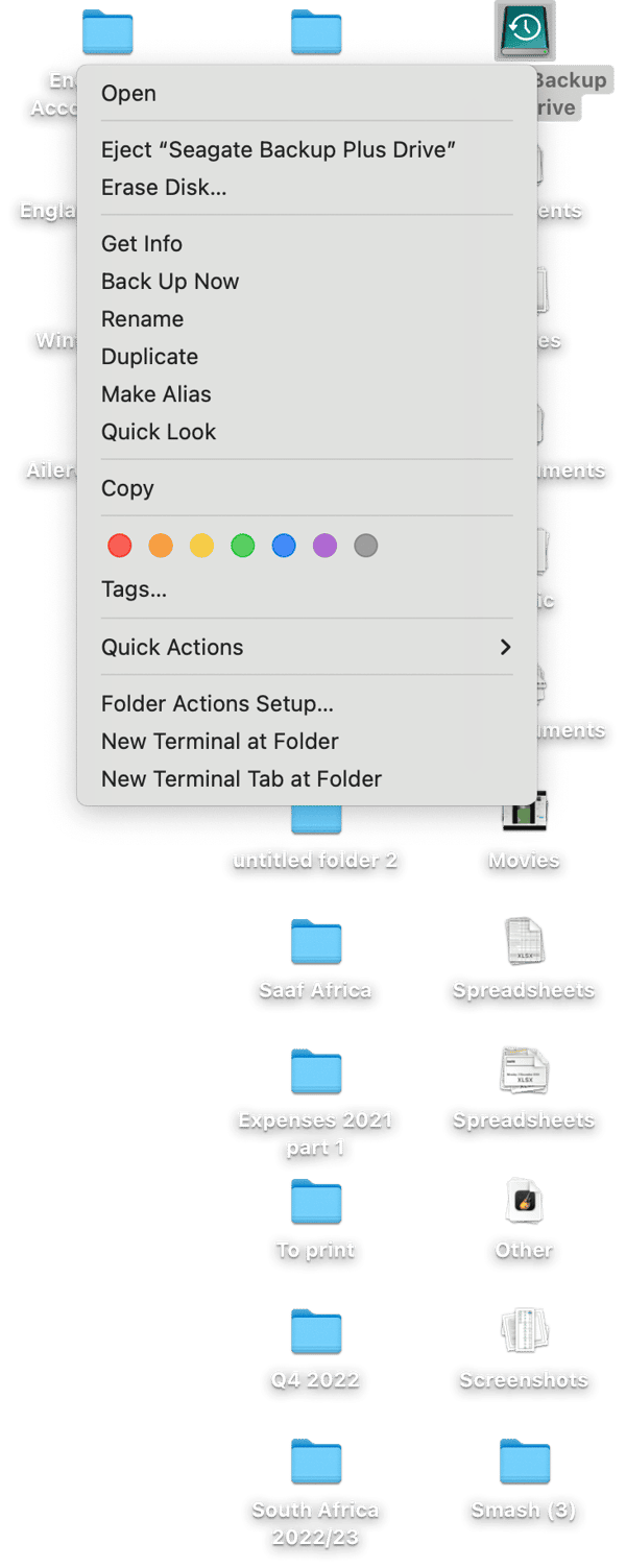 Eject from your Desktop