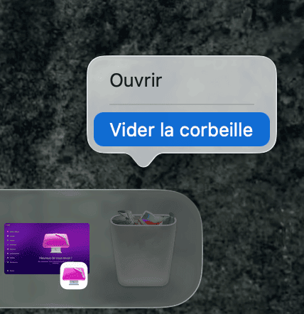 Videz la corbeille