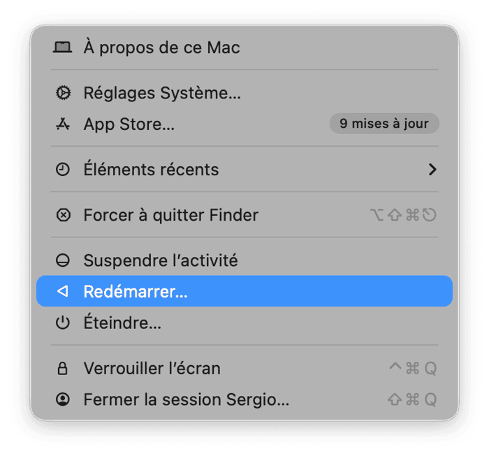 red&eacute;marrez d'abord votre MacBook