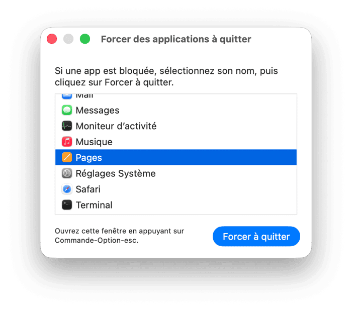 Identifiez les applications probl&eacute;matiques