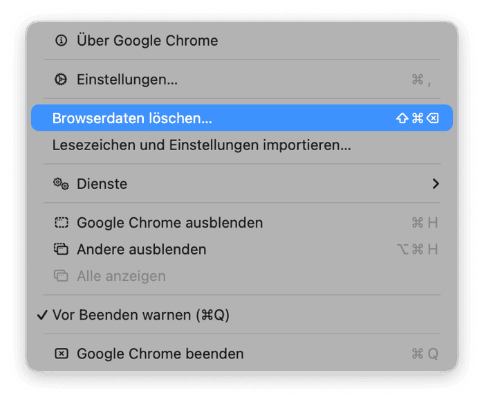 Leeren Sie Ihren Browser-Cache