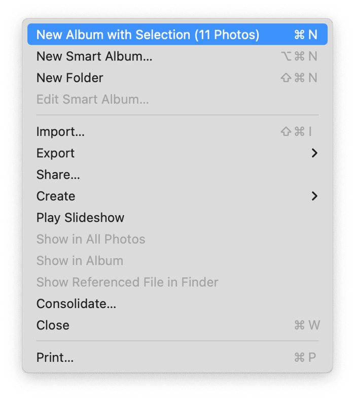 How to create a new photo library on MacBook