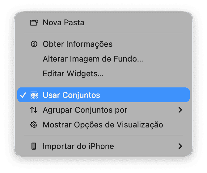 Limpe a mesa