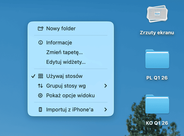 Posprzątaj na biurku