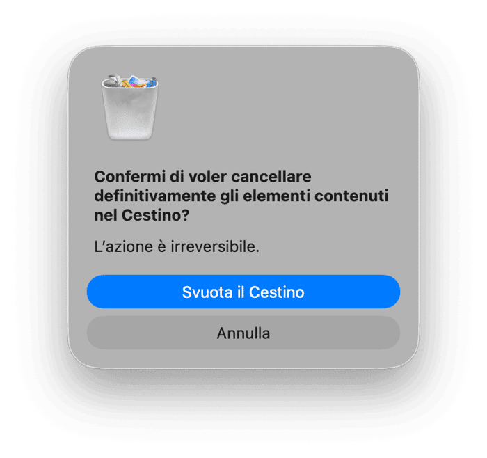 Svuota il Cestino