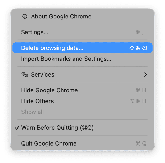 How to manage and delete history &ndash; Chrome