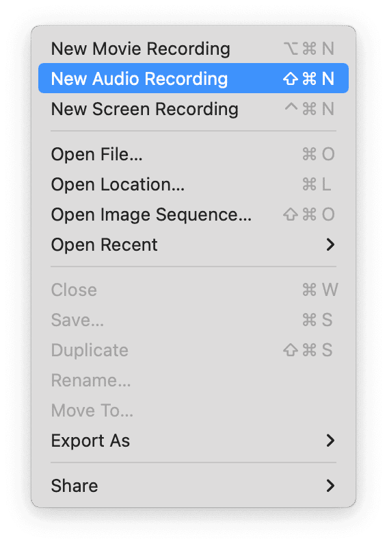 Using QuickTime to download audio from YouTube video