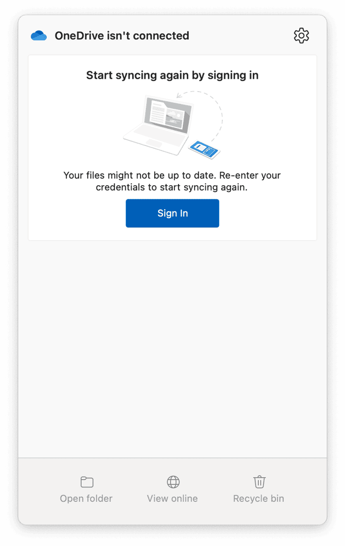 Why is OneDrive not syncing on Mac