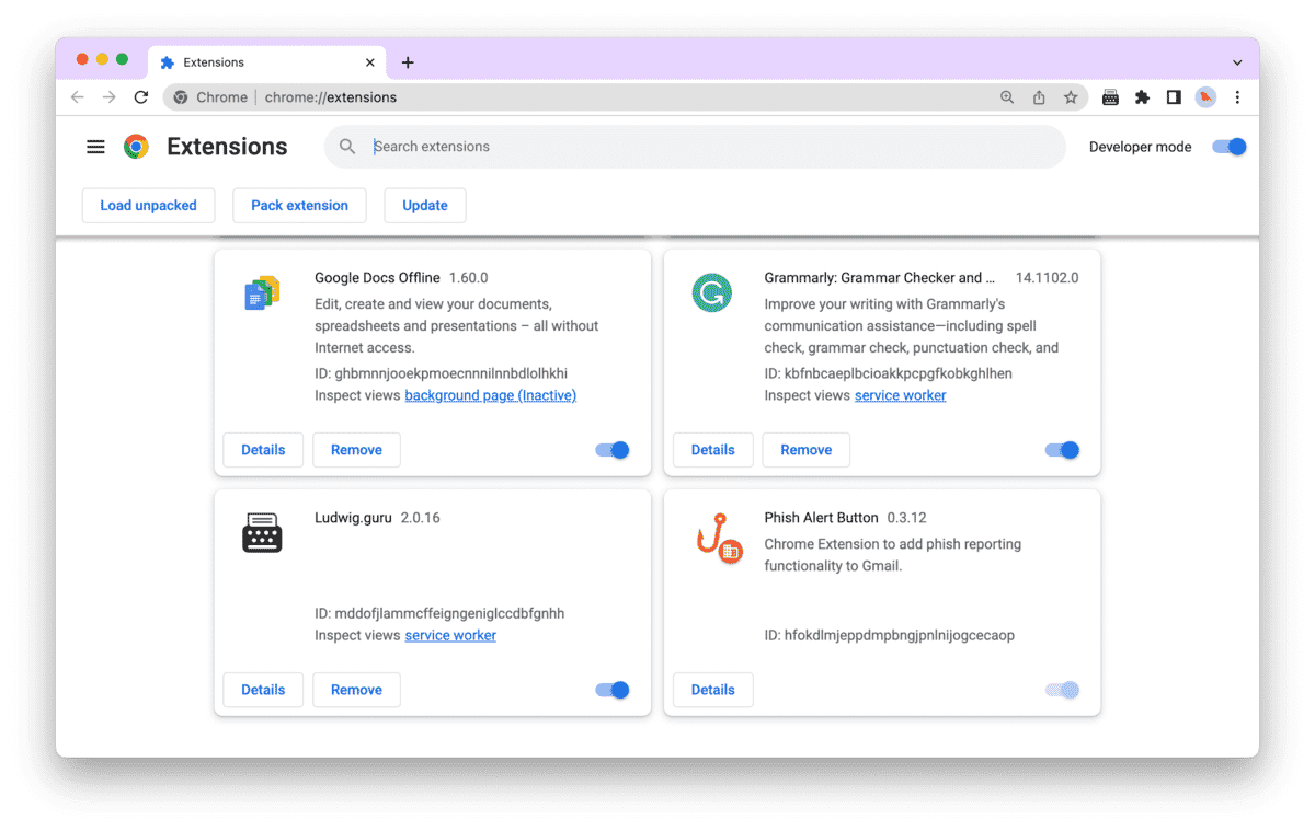 How to remove Chrome extensions