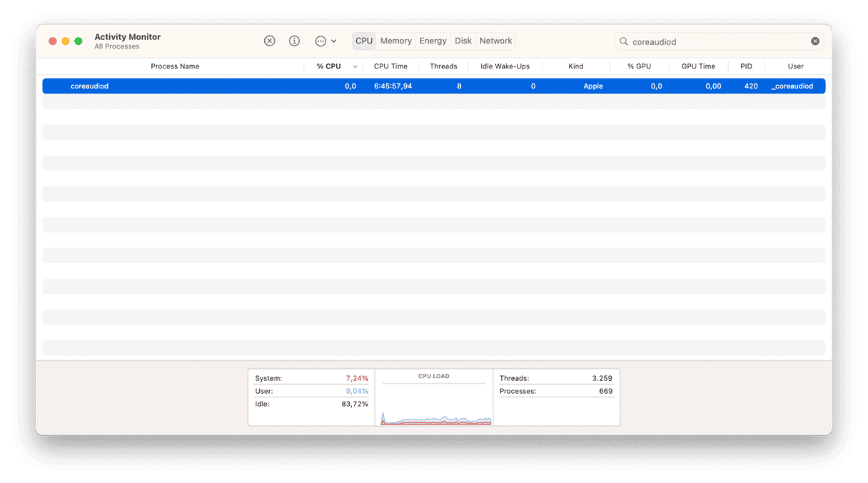 How to restart Mac's sound controller