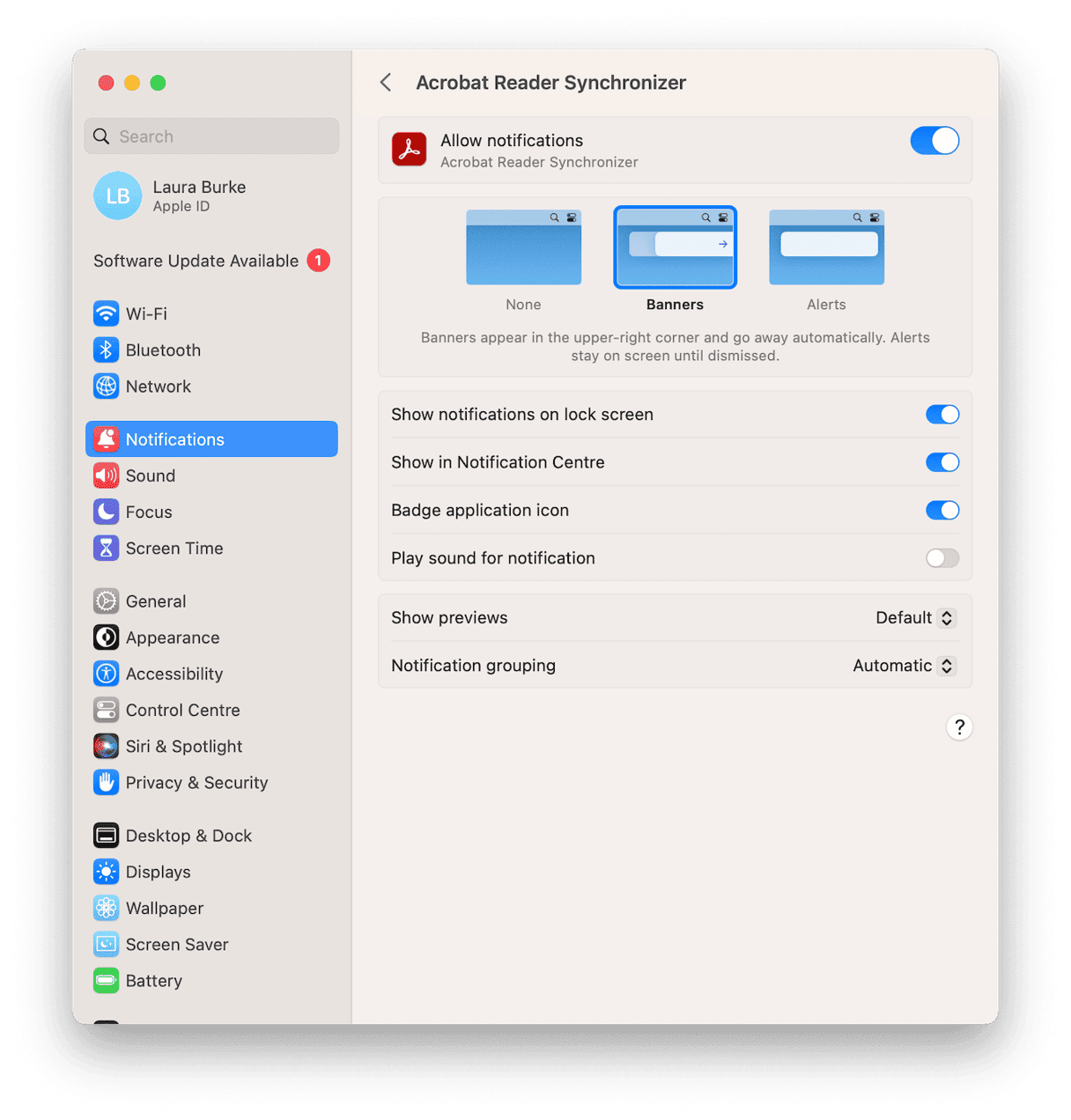 How to turn off silent notifications