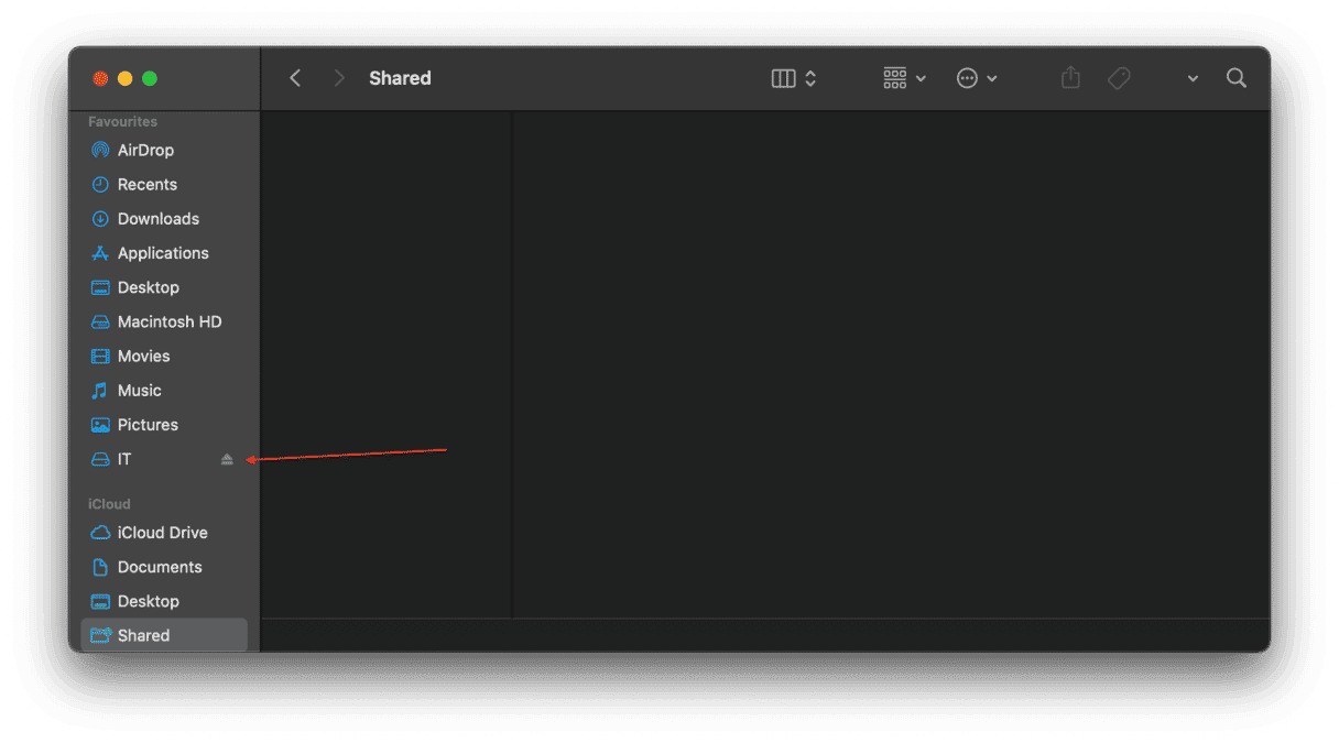 External devices removal