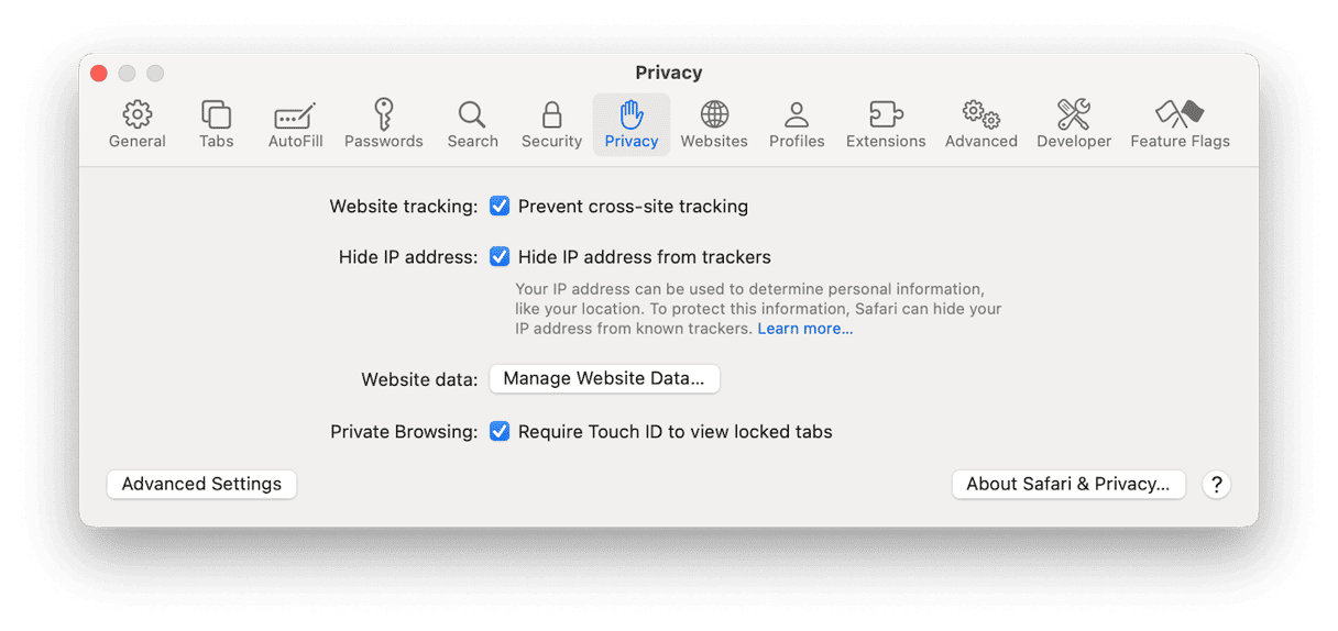 Try a private window
