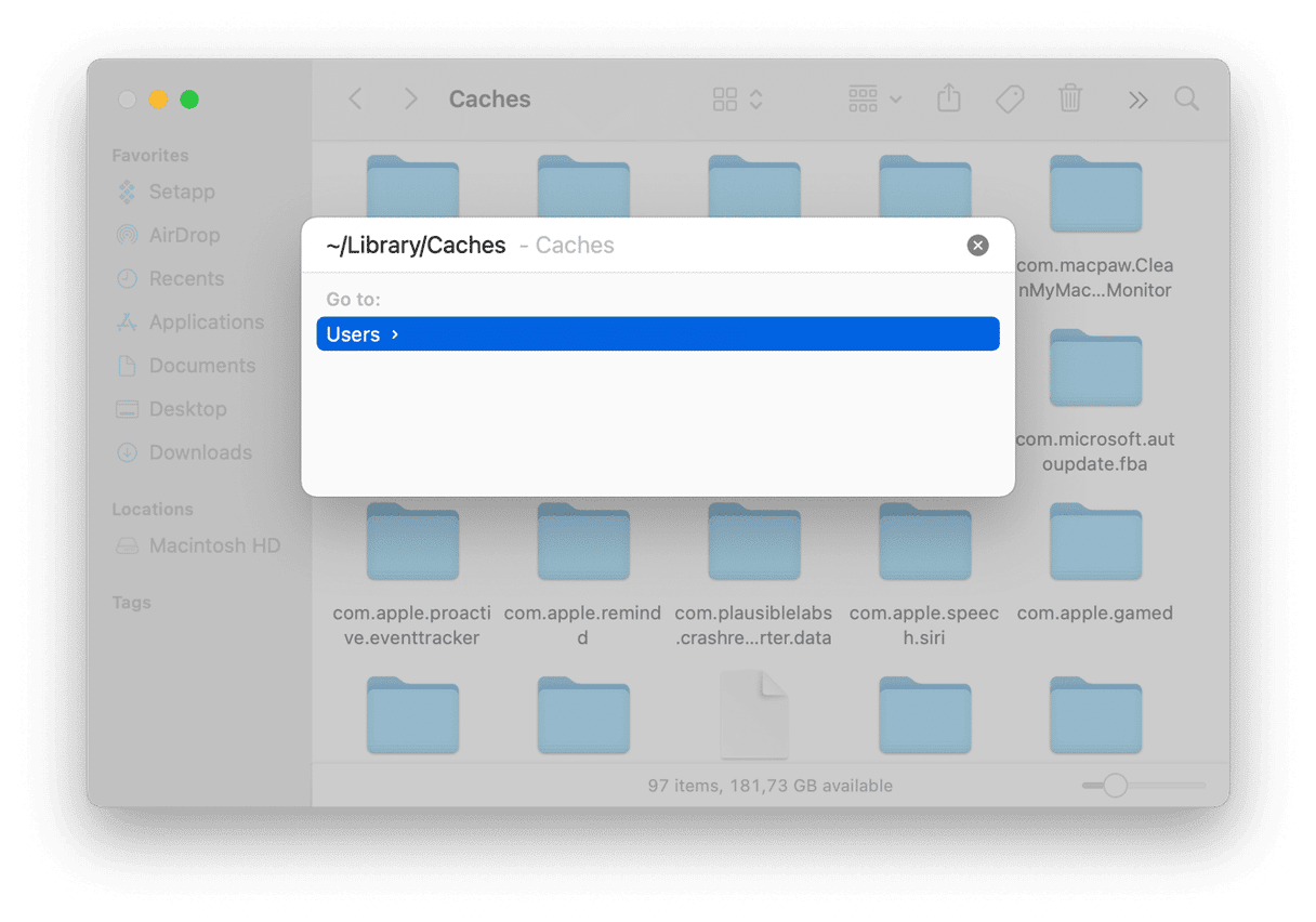 Path to Library folder