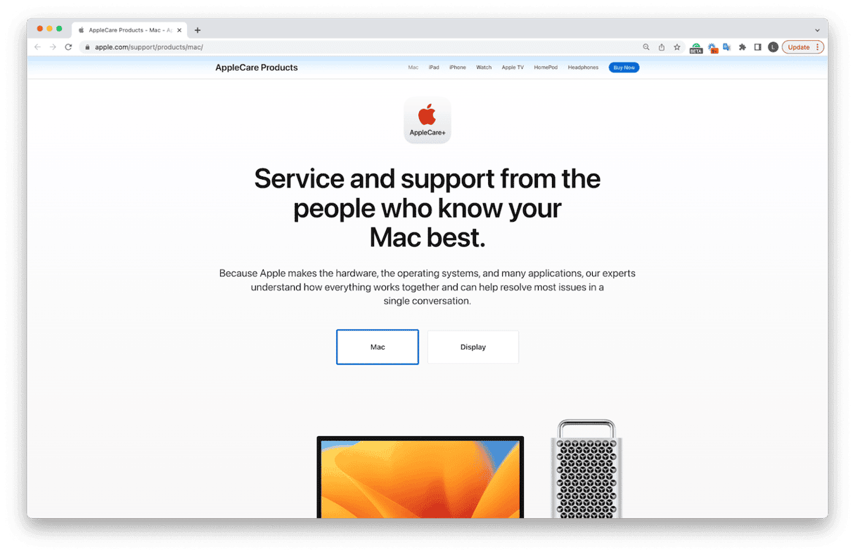 AppleCare basic package