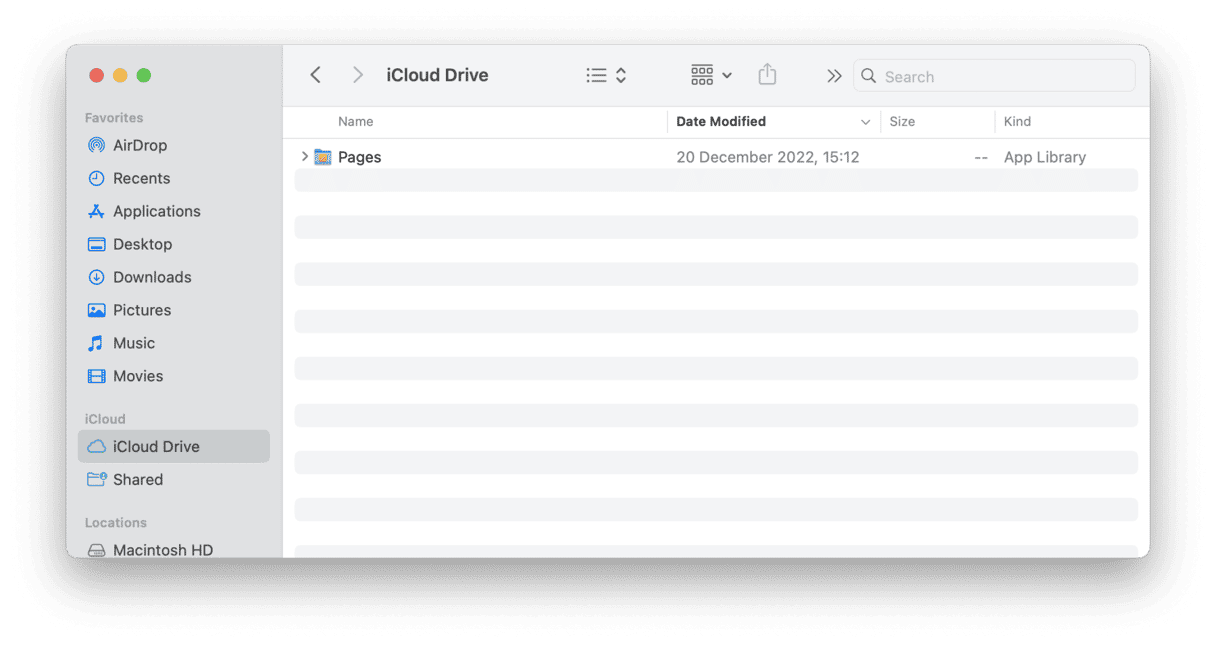 iCloud Drive