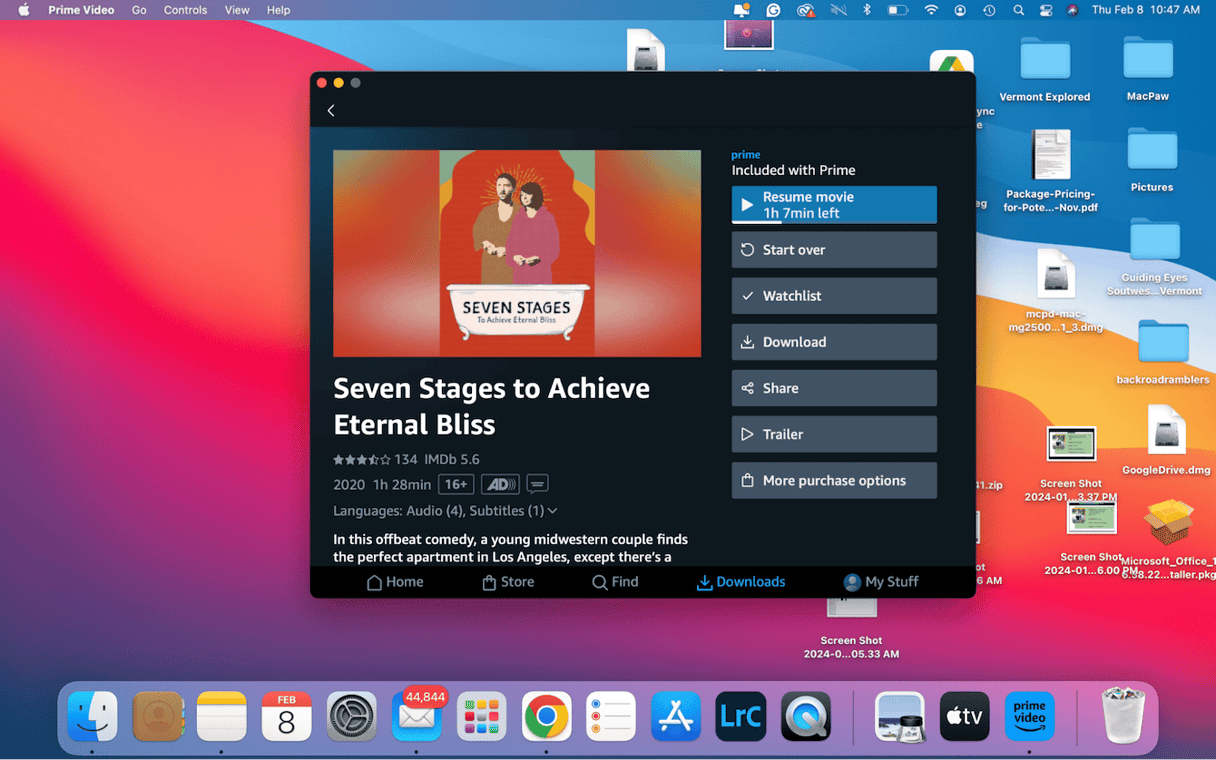 How to download movies to MacBook from Amazon Prime