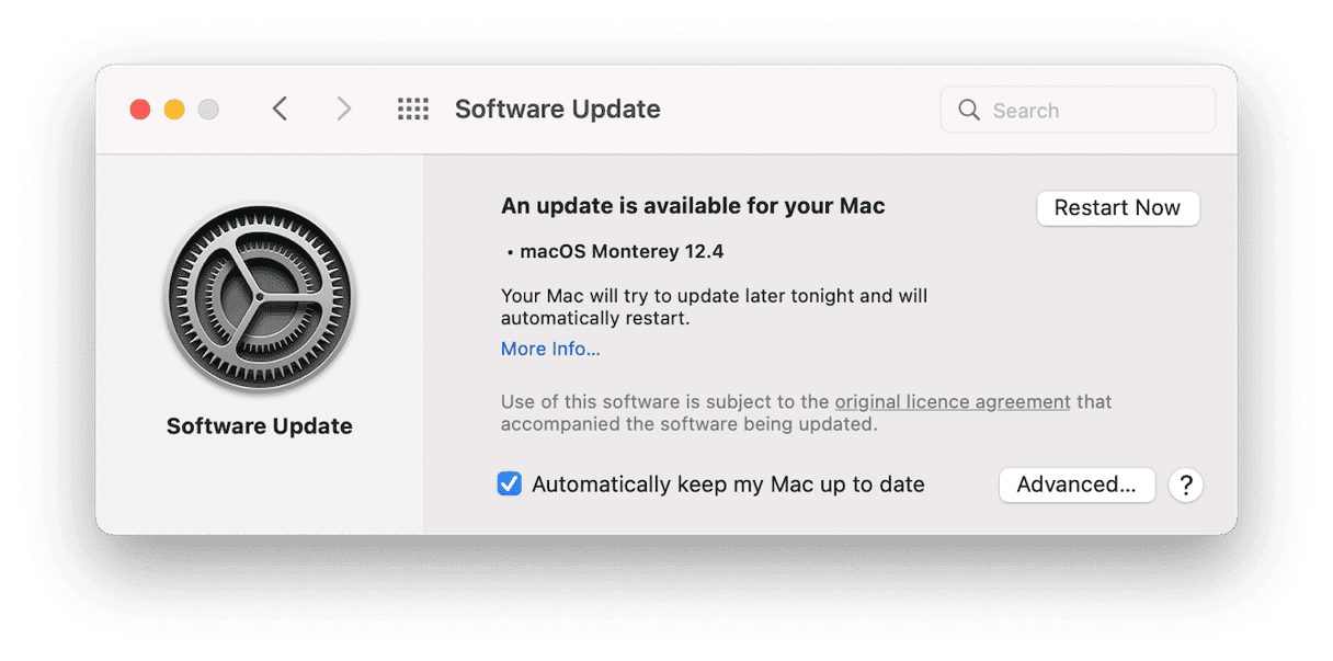 mac software update