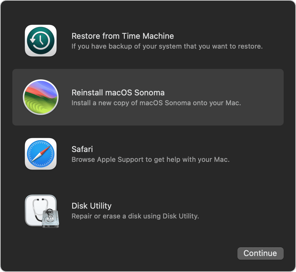 How to reinstall macOS