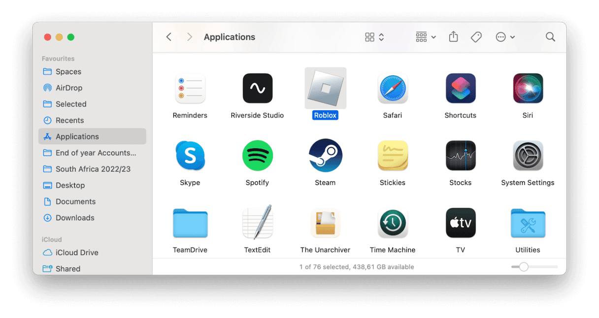 Fully uninstall Roblox