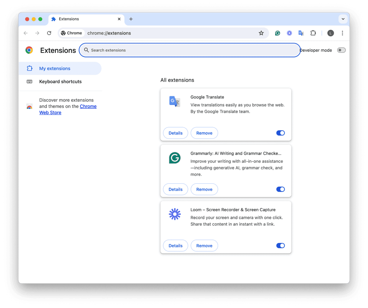 How to disable Chrome extensions
