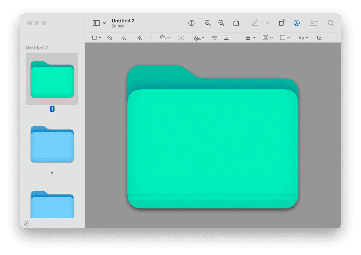 Folder customization on Mac