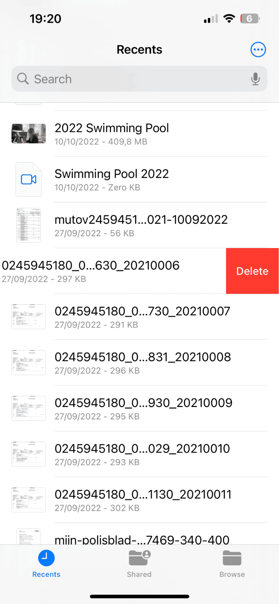 How to delete unnecessary files