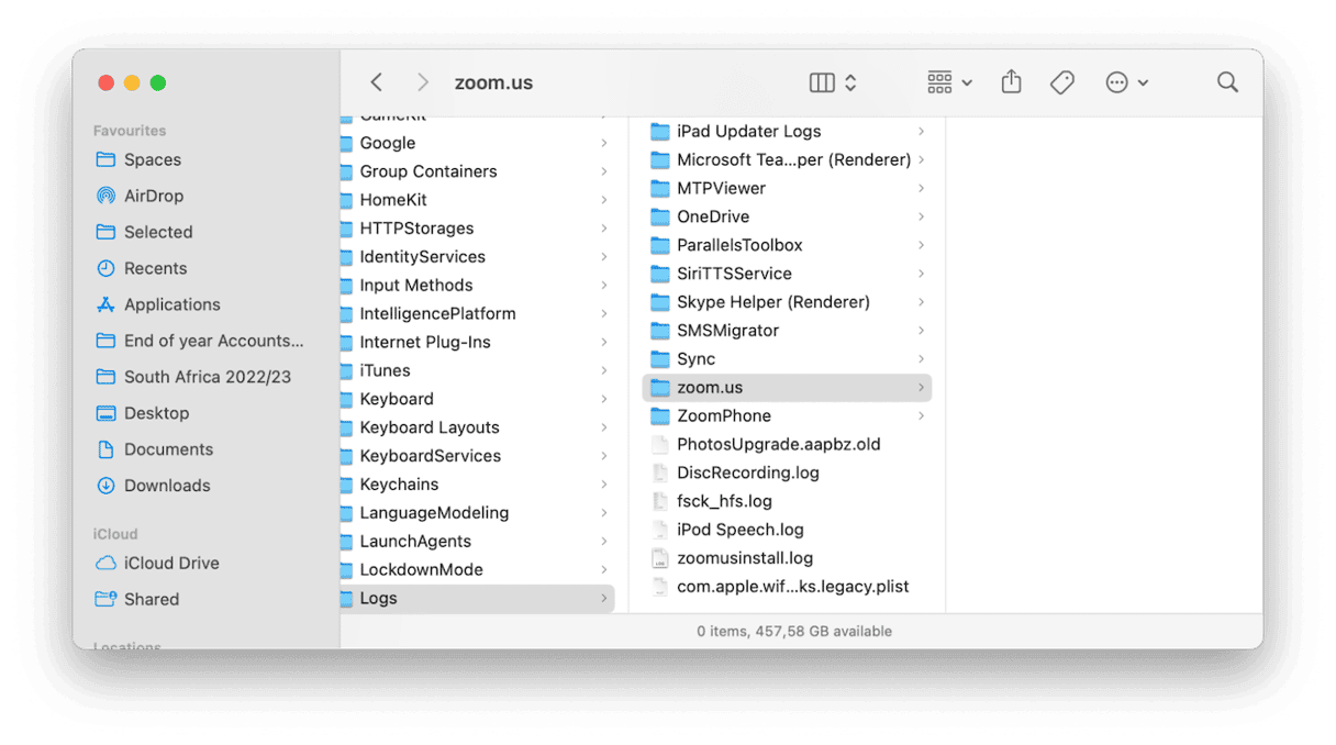 How to remove Zoom leftovers