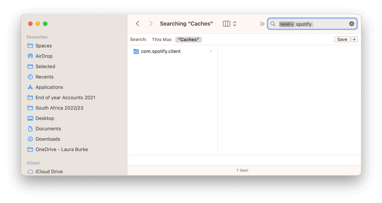 Library folder on Mac
