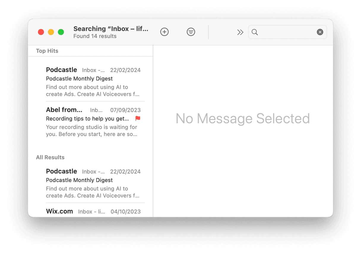 How to refresh Mail on Mac
