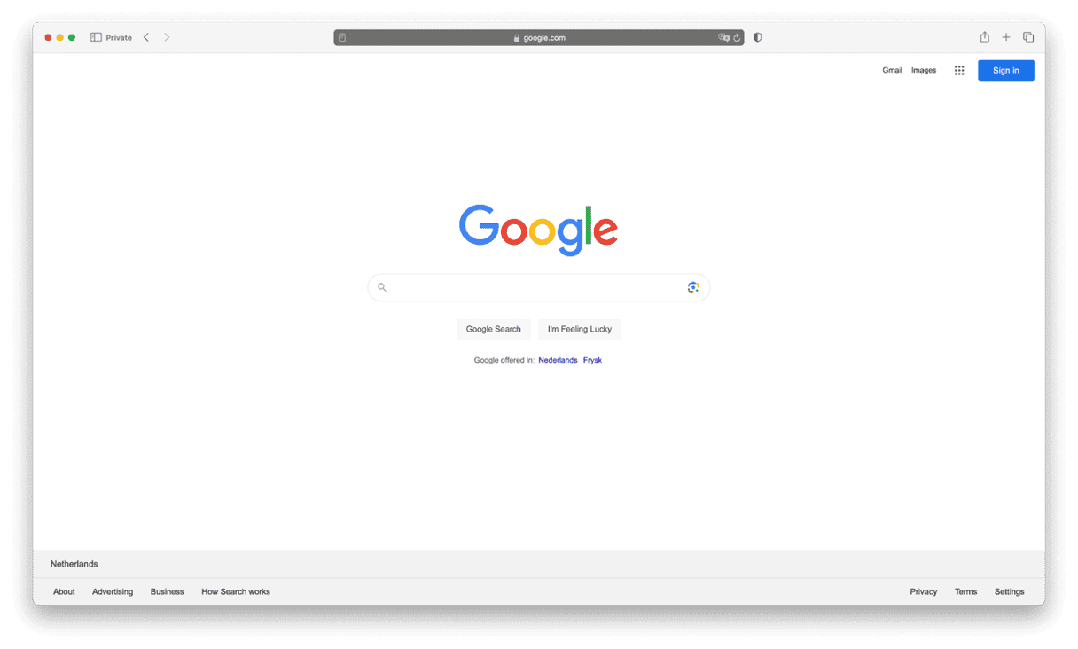 refresh a page on Mac
