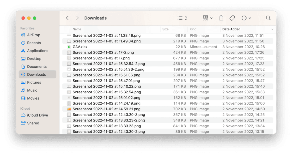 How to clear Downloads on Mac