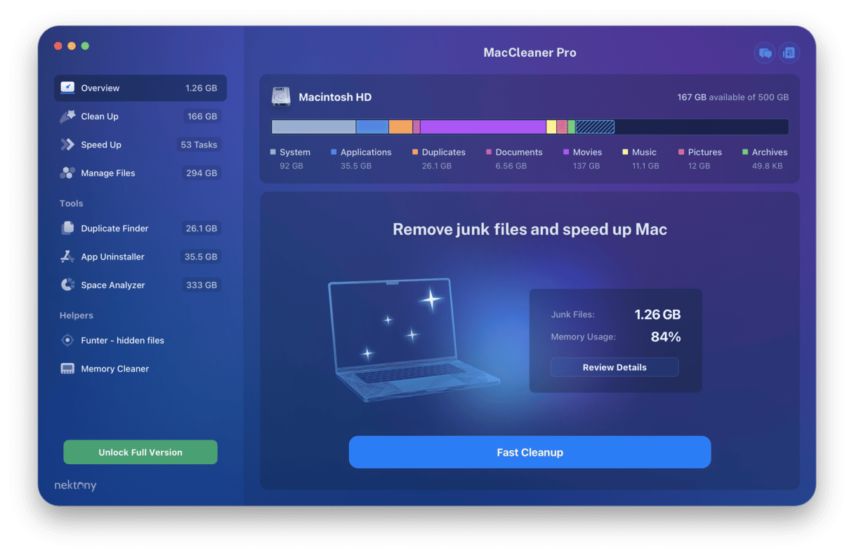 MacCleaner Pro