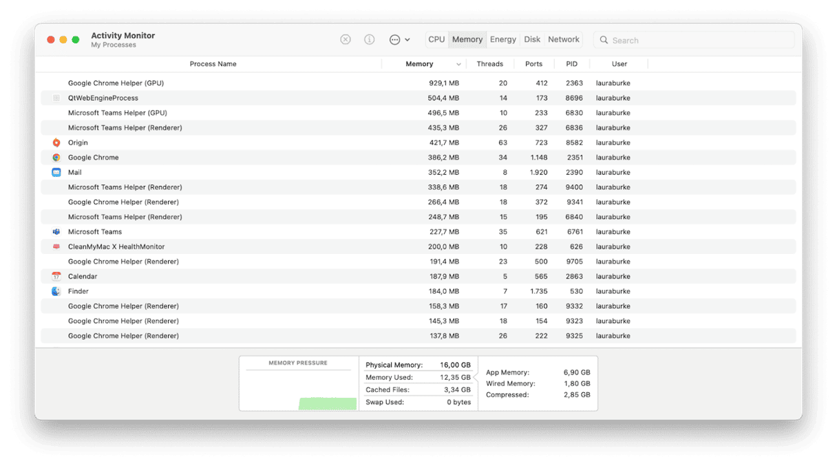 How to check RAM and memory-heavy apps