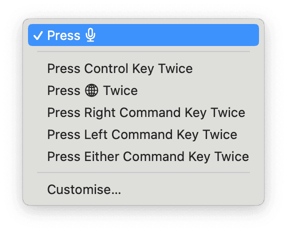 How to customize and create own keyboard shortcut