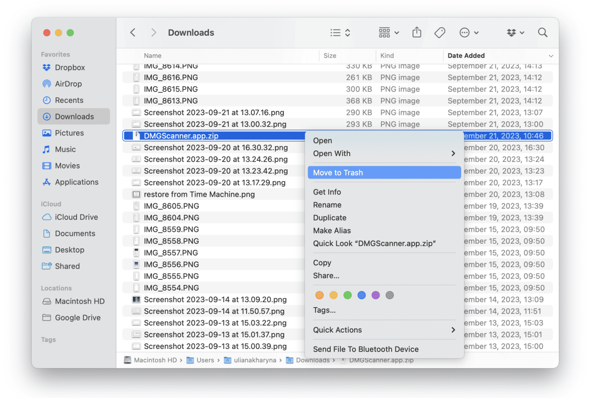 Remove installation files