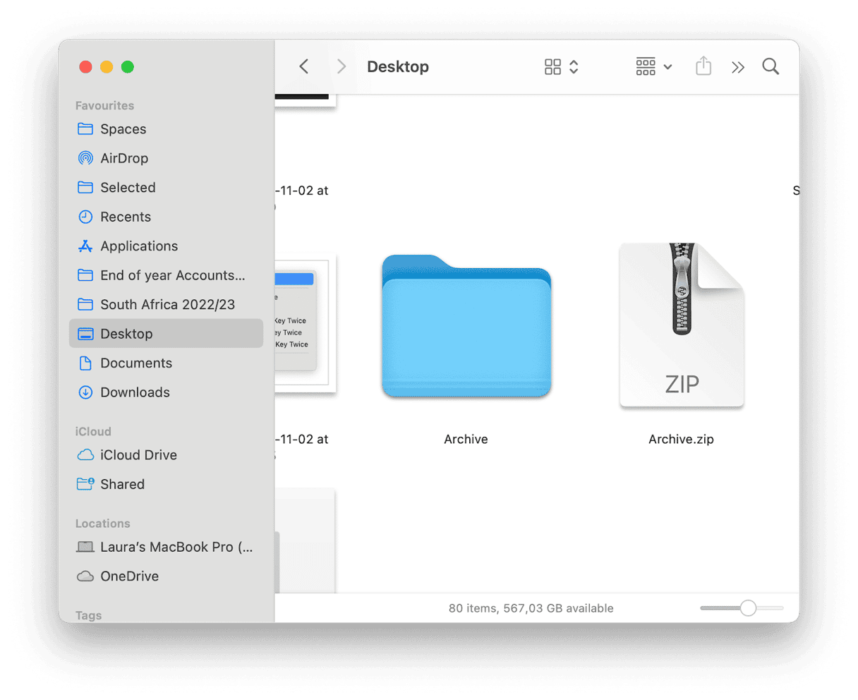 How to open a zip file Mac