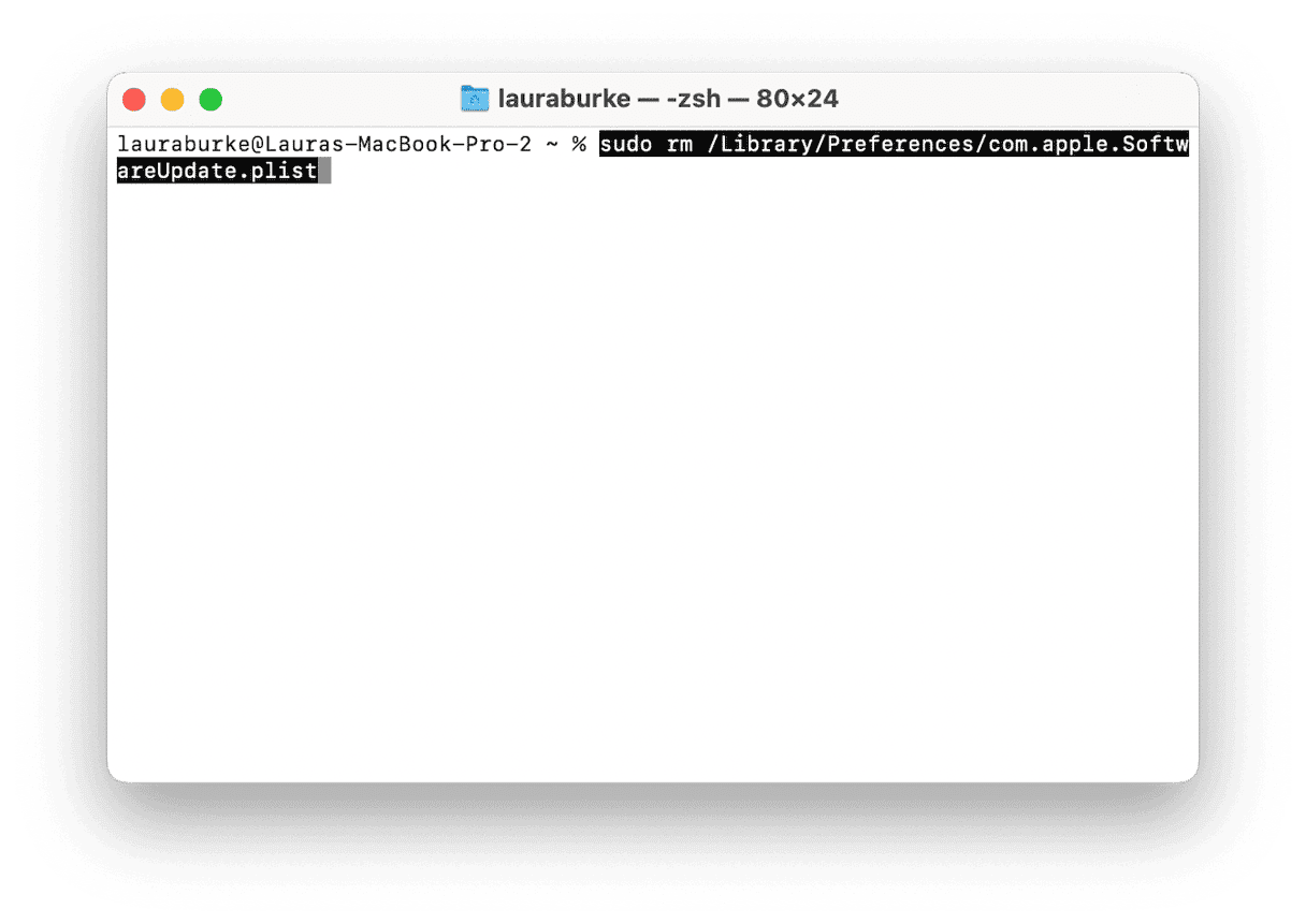 Restablece los ajustes de Actualizaci&oacute;n de software