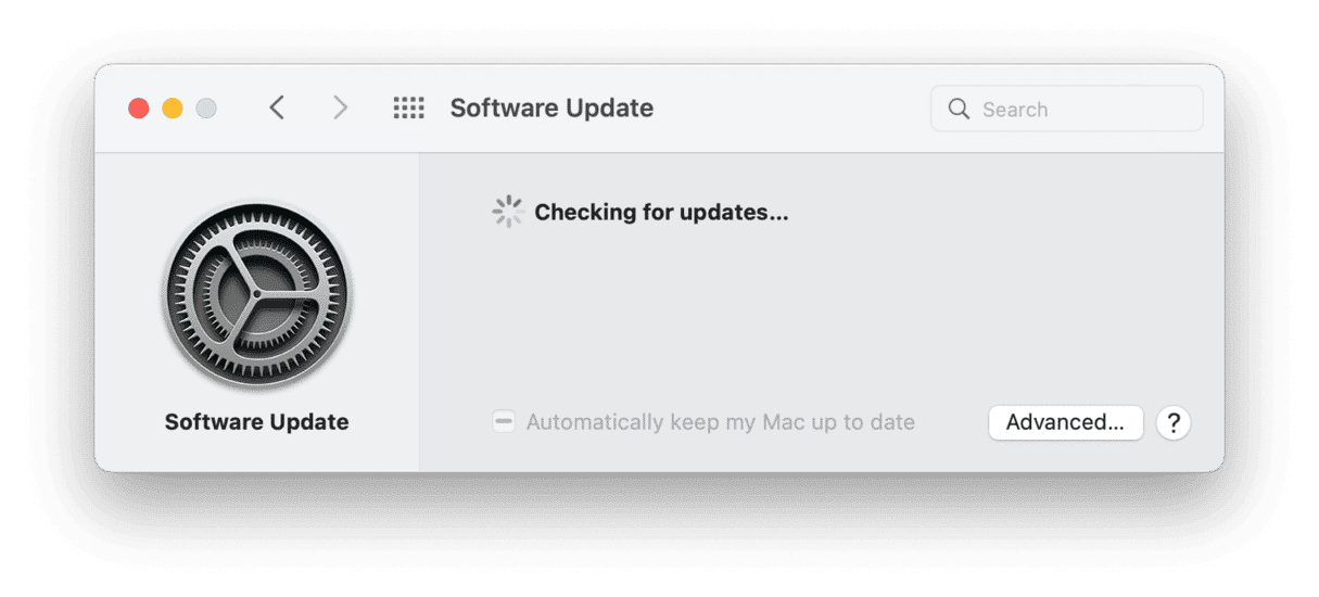 Mac Software update