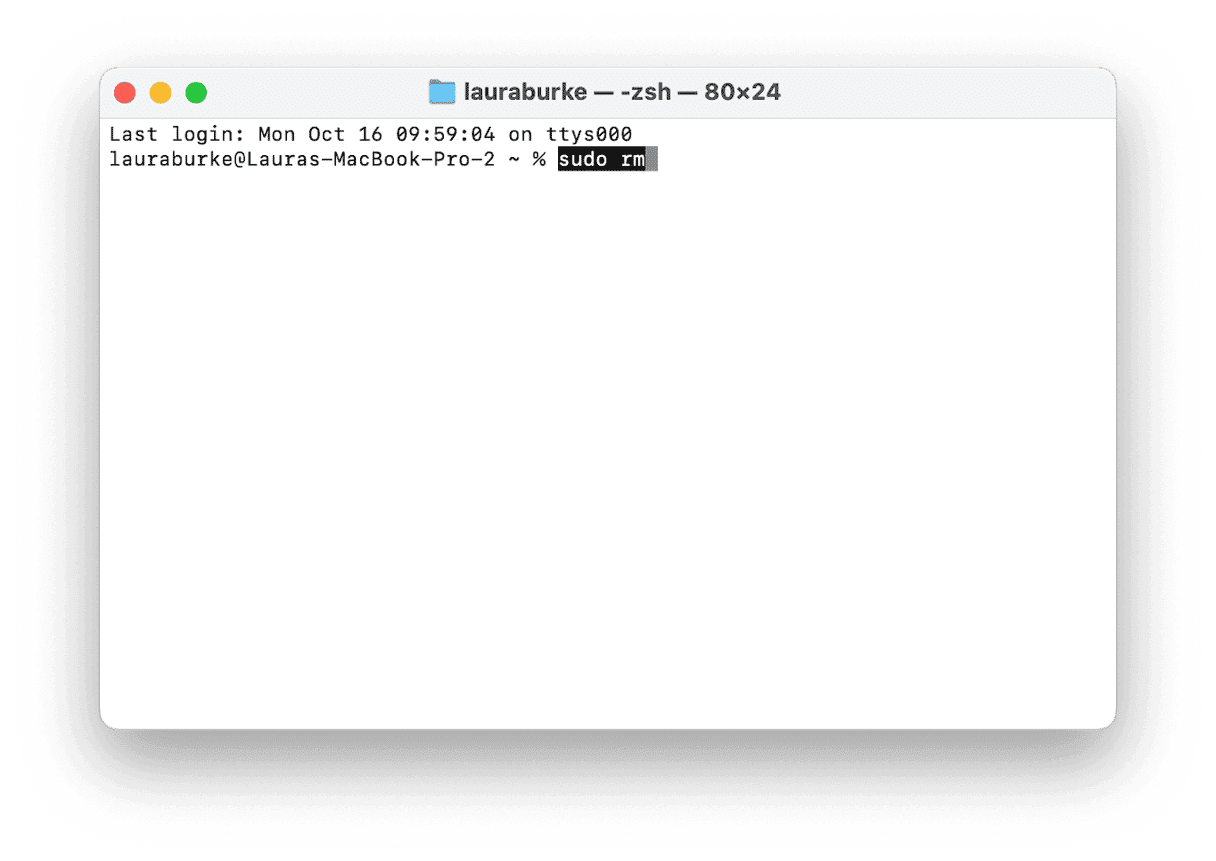 Force empty Trash on Mac
